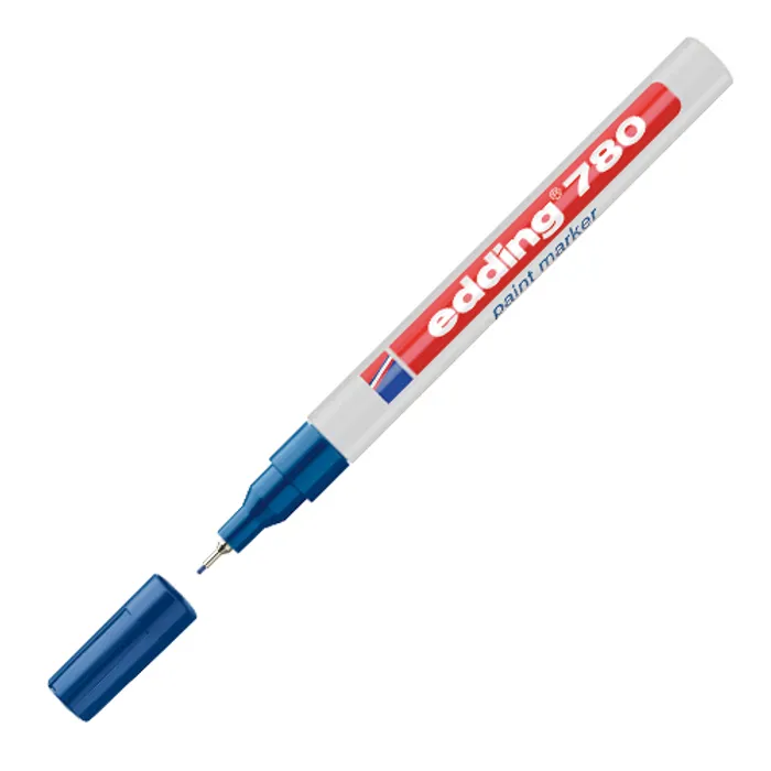 Hlavný obrázok produktu Lakový popisovač "780", modrá, 0,8mm, EDDING