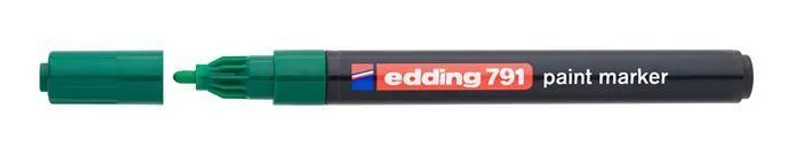 Hlavný obrázok produktu Lakový popisovač "791", zelená, 1-2mm, EDDING