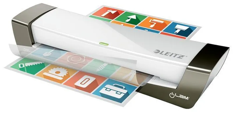Hlavný obrázok produktu Laminovací stroj "iLam Office", stříbrná, A4, 80-125 mikronů, LEITZ