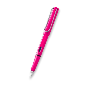 Lamy Safari Shiny Pink hrot F
