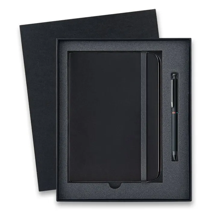 Hlavný obrázok produktu Lamy Tri Pen ST Matt Black multifunkční tužka, dárková sada se zápisníkem