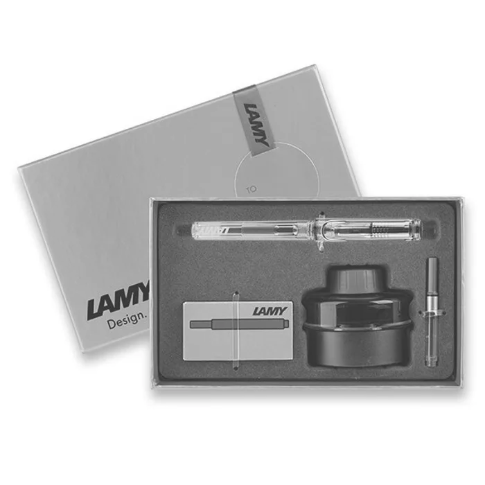 Hlavný obrázok produktu Lamy Vista Transparent plnicí pero, dárková kazeta s konvektorem, inkoustem a bombičkami