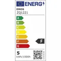 Ďalší obrázok produktu LED žiarovka EMOS Lighting E14, 230V, 5W, 470lm, 4000k, neutrálna biela, 30000h, Mini Globe