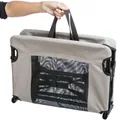 Ďalší obrázok produktu Lehátko so sieťkou pre psov, čierna/sivá 79 x 19 x 50 cm