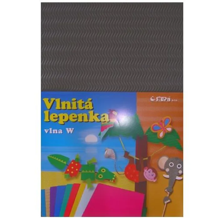 Hlavný obrázok produktu Lepenka W-Welle 260g 37 x 24,5cm zvlněná-šedá 10 listů