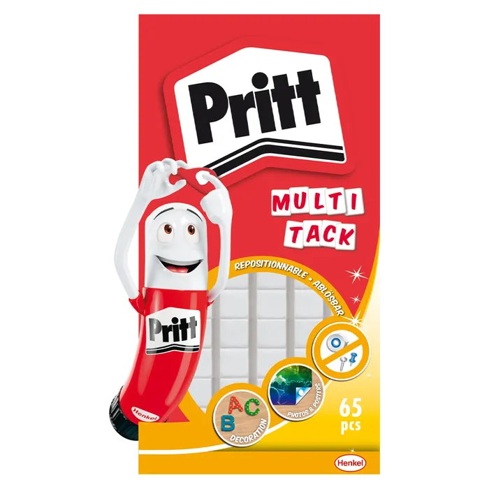 Hlavný obrázok produktu Lepicí guma, 65ks/balení, Pritt "Multi Fix", HENKEL