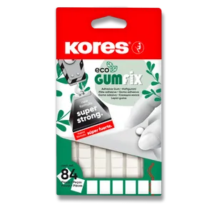 Lepiaca guma Kores ECO Gumfix [84 ks]