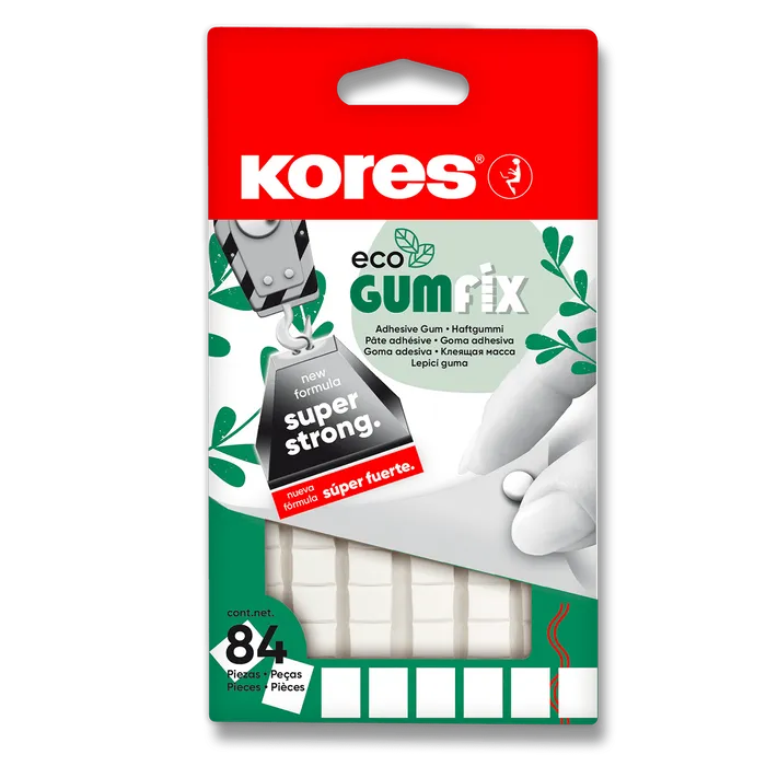 Hlavný obrázok produktu Lepicí guma Kores ECO Gumfix [84 ks]