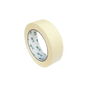 Lepiaca páska krepová do +80°C biela 30mm x 50m [1 ks]