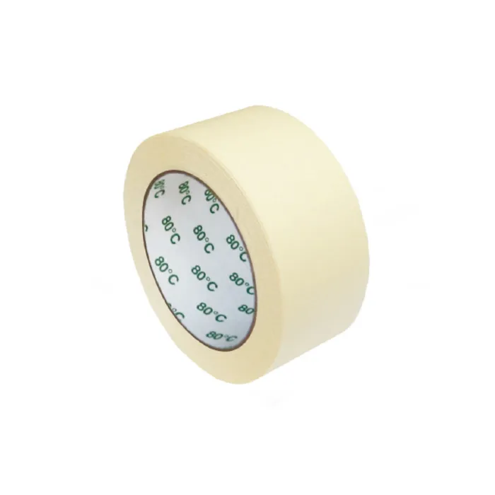 Hlavný obrázok produktu Lepící páska krepová, bílá 50 m x 50 mm (do +80°C) [1 ks]