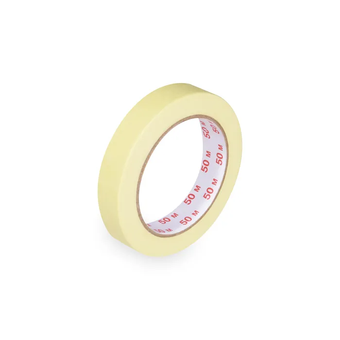 Hlavný obrázok produktu Lepící páska krepová, žlutá 50 m x 19 mm [1 ks]