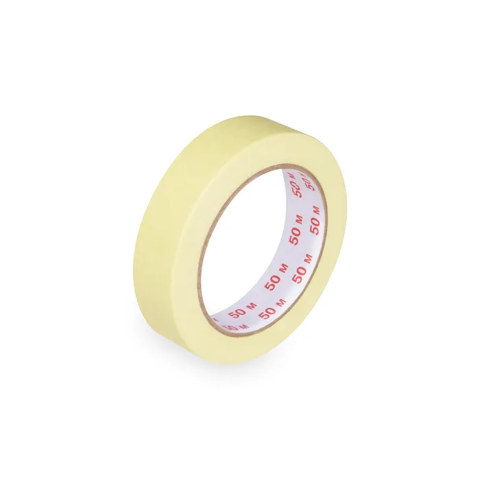 Hlavný obrázok produktu Lepící páska krepová, žlutá 50 m x 25 mm [1 ks]