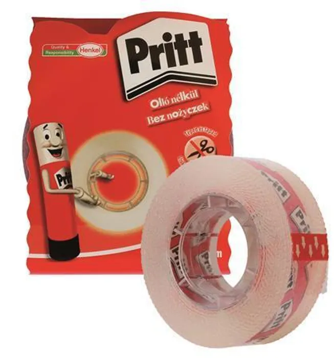 Hlavný obrázok produktu Lepicí páska Pritt "Už nikdy nůžky", 19mm x 25m, HENKEL