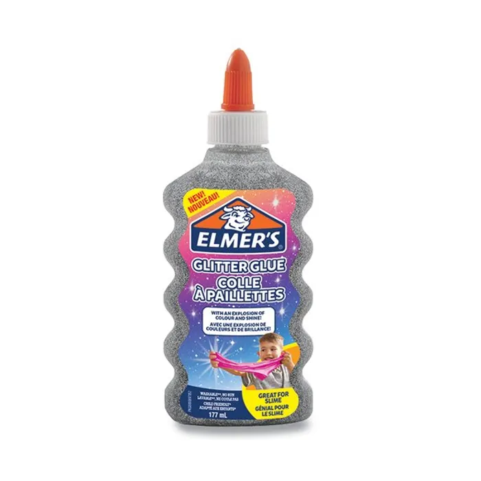 Hlavný obrázok produktu Lepidlo ELMER´S Glitter Glue stříbrné