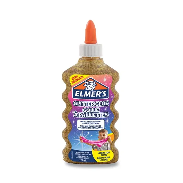 Hlavný obrázok produktu Lepidlo ELMER´S Glitter Glue zlaté