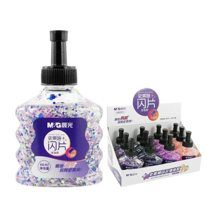 Hlavný obrázok produktu Lepidlo Glitter M&G 88 ml, mix barev