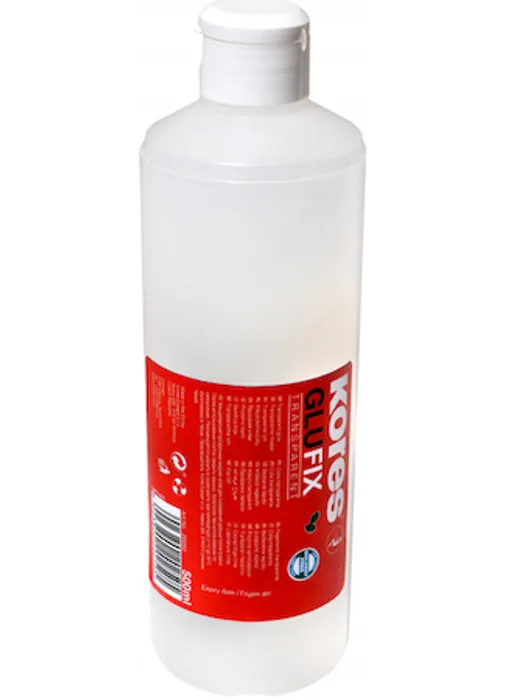 Hlavný obrázok produktu Univerzální tekuté transparentní lepidlo Kores Glufix 500 ml