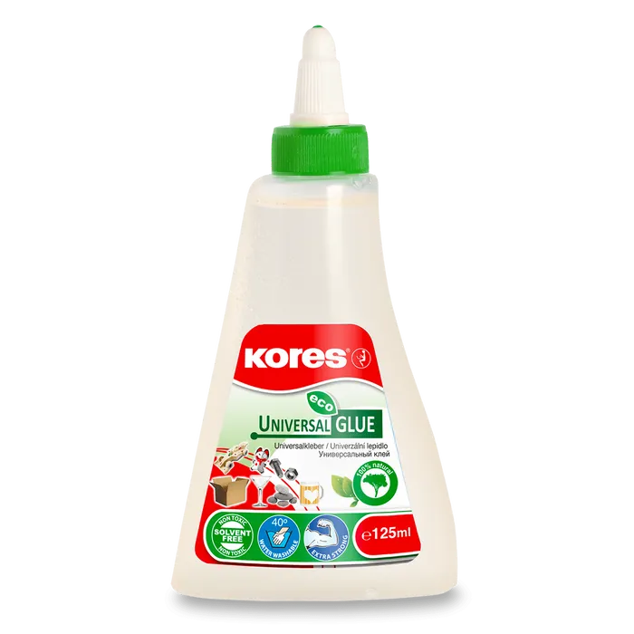 Hlavný obrázok produktu Lepidlo Kores Universal Glue Eco 125 ml