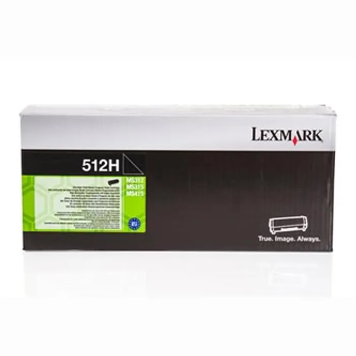 Hlavný obrázok produktu Lexmark originální toner 51F2H00, black, 5000str., high capacity, return, Lexmark MS312,