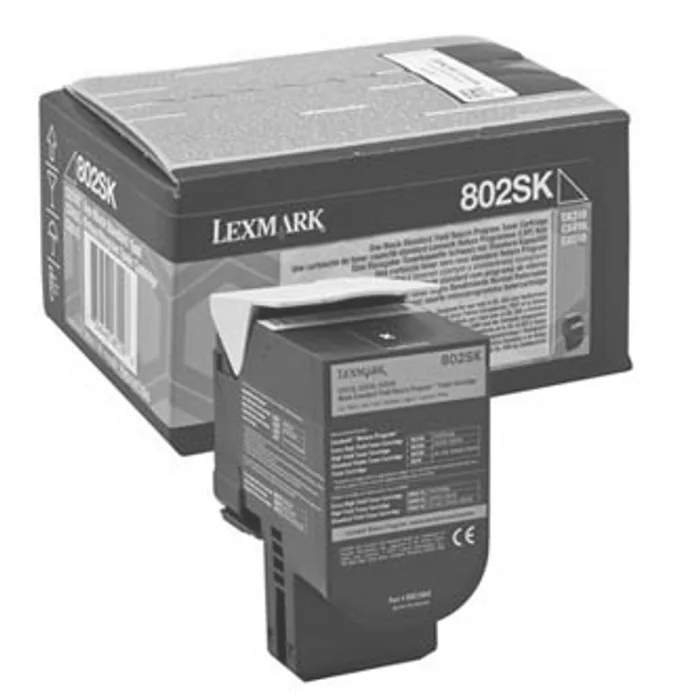 Hlavný obrázok produktu Lexmark originální toner 80C2SK0, black, 2500str., return, Lexmark CX310dn, CX310n, CX410