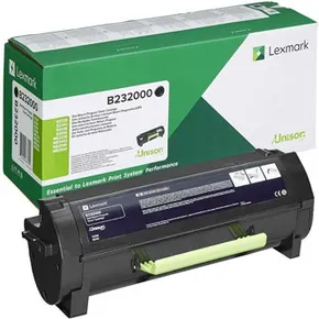 Lexmark originál toner B232000, black, 3000str., return, Lexmark B2442, B2546, B2650, B2338, O