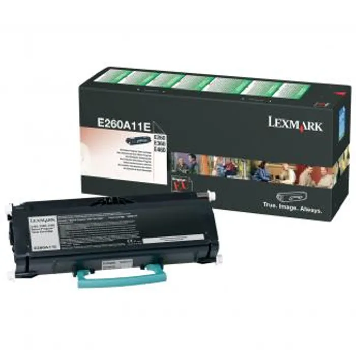Hlavný obrázok produktu Lexmark originální toner E260A11E, black, 3500str., return, Lexmark E260, E360, E460, O