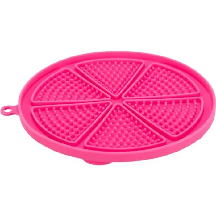Hlavný obrázok produktu Lick´n´Snack KRUH s přísavkami - podložka k pomalému krmení, 18 cm, TPR/plast, pink