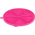 Lick´n´Snack KRUH s prísavkami - podložka na pomalé kŕmenie, 18 cm, TPR/plast, pink
