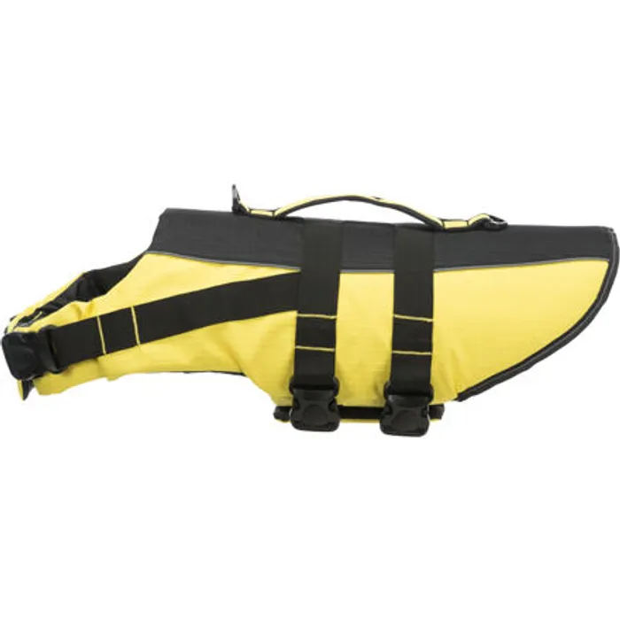Hlavný obrázok produktu Life Vest plavací vesta pro psa L 55 cm: 50-80 cm, do 36kg žluto/černá