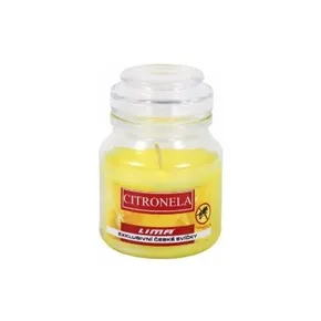 Lima Aroma Dreams Citronela aromatická sviečka pohár s viečkom 120 g