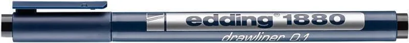 Hlavný obrázok produktu Liner "1880", černá, 0,1mm, EDDING