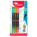 Liner Maped Graph´Peps Deco 4 ks, pastelové farby