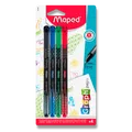 Liner Maped Graph´Peps Deco 4 ks, základné farby