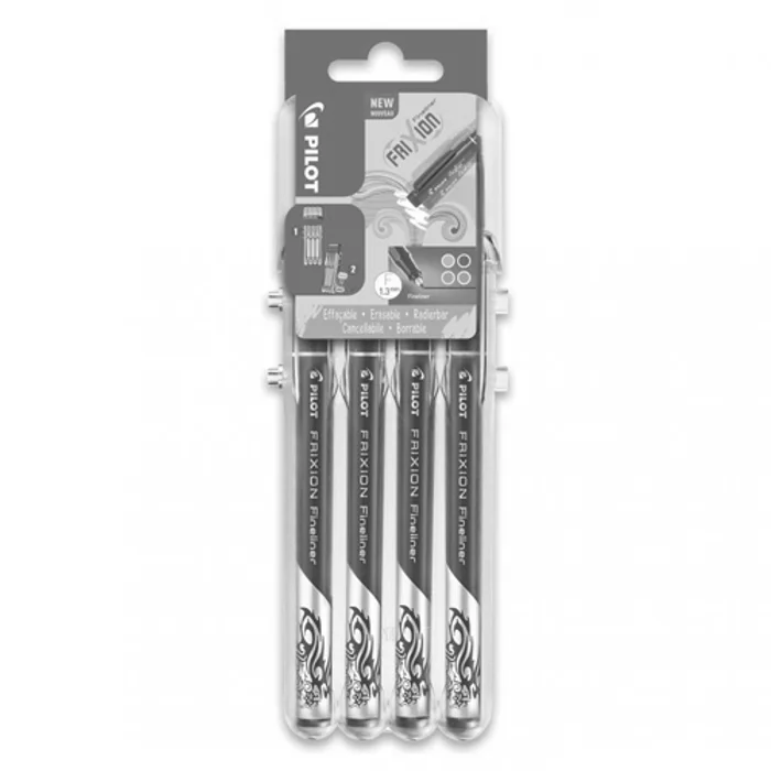Hlavný obrázok produktu Liner Pilot 4104 FriXion Fineliner sada 4 barev, Pastel