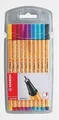 Liner "Point 88", 10 farieb, 0,4mm, STABILO