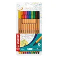 Ďalší obrázok produktu Liner "Point 88", 10 farieb, 0,4mm, STABILO