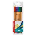 Ďalší obrázok produktu Liner "Point 88", 6 farieb, 0,4mm, STABILO