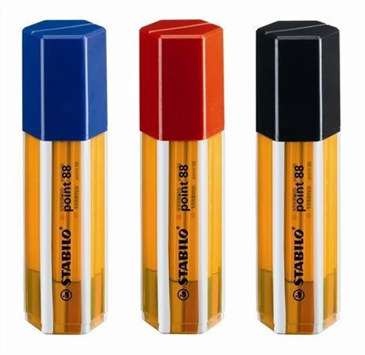 Hlavný obrázok produktu Liner "Point 88 Big Point Box", 20 barev, 0,4mm, v plastovém balení, STABILO