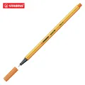 Liner "Point 88", bledo oranžová (pale vermillion), 0,4 mm, STABILO