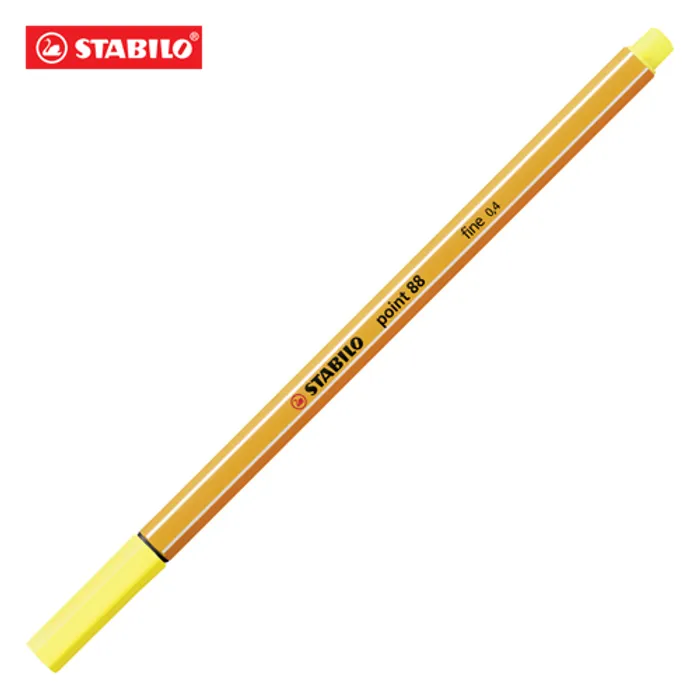 Hlavný obrázok produktu Liner "Point 88", citrónová, 0,4 mm, STABILO
