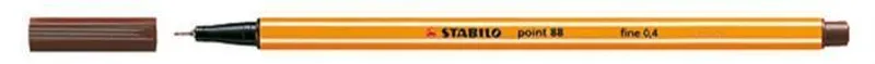 Hlavný obrázok produktu Liner "Point 88", hnědá, 0,4mm, STABILO