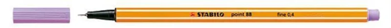 Hlavný obrázok produktu Liner "Point 88", pastelová fialová, 0,4mm, STABILO