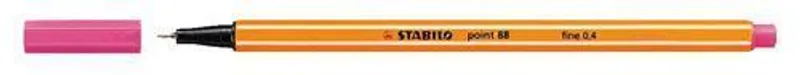 Hlavný obrázok produktu Liner "Point 88", růžová, 0,4mm, STABILO