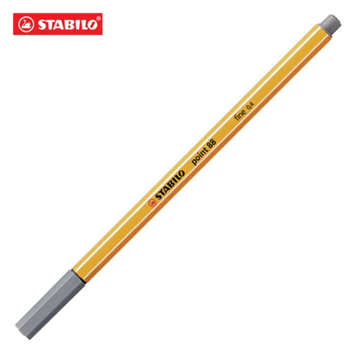 Hlavný obrázok produktu Liner "Point 88", šedá, 0,4mm, STABILO