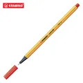 Liner "Point 88", svetlo červená, 0,4 mm, STABILO