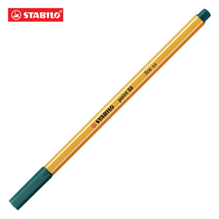 Hlavný obrázok produktu Liner "Point 88", zelená, 0,4mm, STABILO