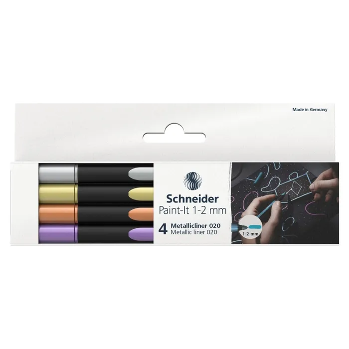 Hlavný obrázok produktu Liner Schneider Paint-it Metallic sada 4 ks