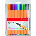 Ďalší obrázok produktu STABILO point 88 15 ks Súprava vrátane 5 Neon Farieb