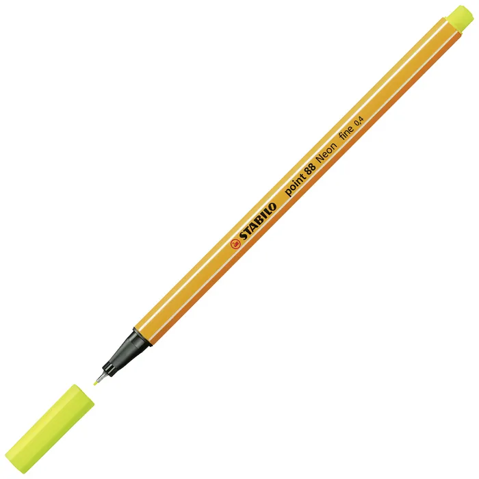 Hlavný obrázok produktu Liner STABILO point 88 - neon žlutá
