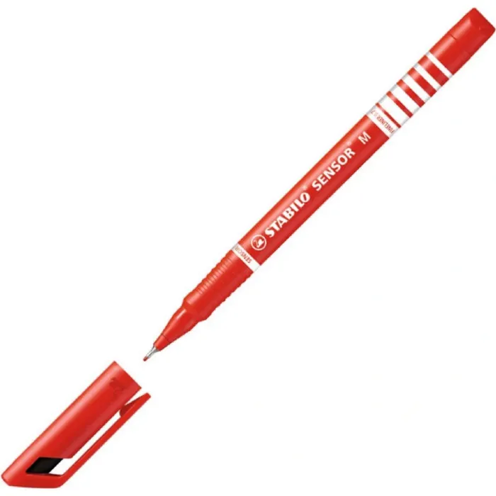 Hlavný obrázok produktu Liner STABILO SENSOR - medium - červená [1 ks]